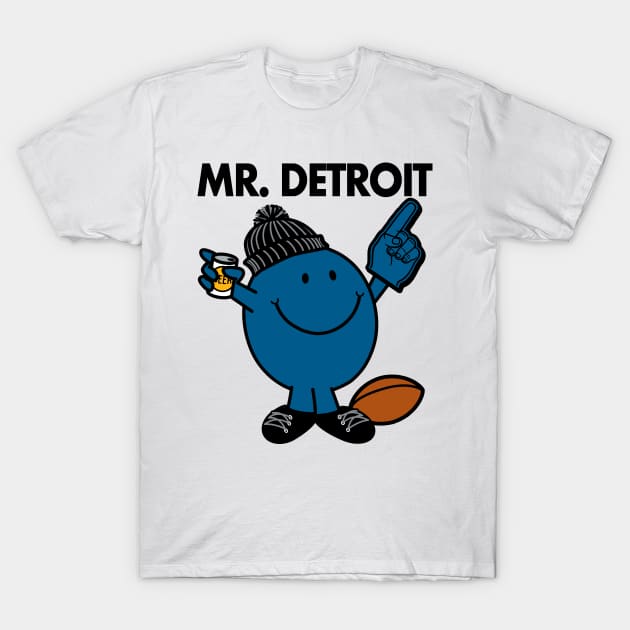 Mr. Detroit T-Shirt by unsportsmanlikeconductco